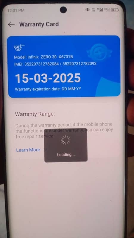 Infinix Zero 30 8/256 only for sale 8