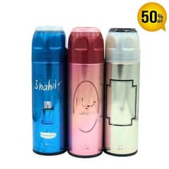 Golden Pack of 3 Body Spray