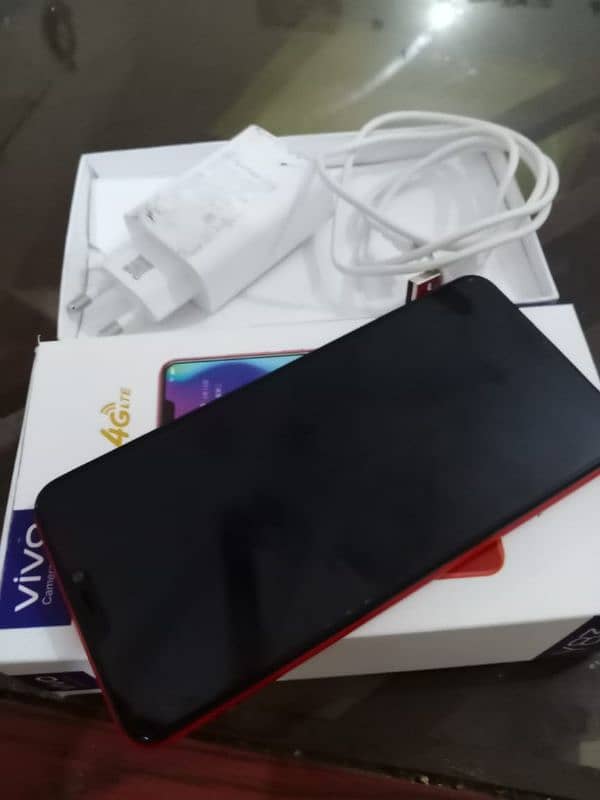 vivo y83 6gb 128gb with box charge finallly 5