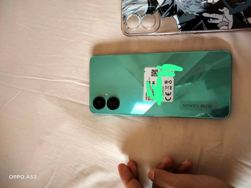 tecno camon 19 Dreamland green 8