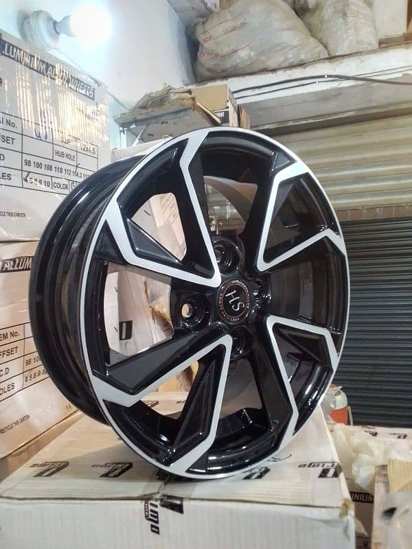 BRAND NEW GRANDY STYLE ALLOY RIMS FOR ALTO VXL 5