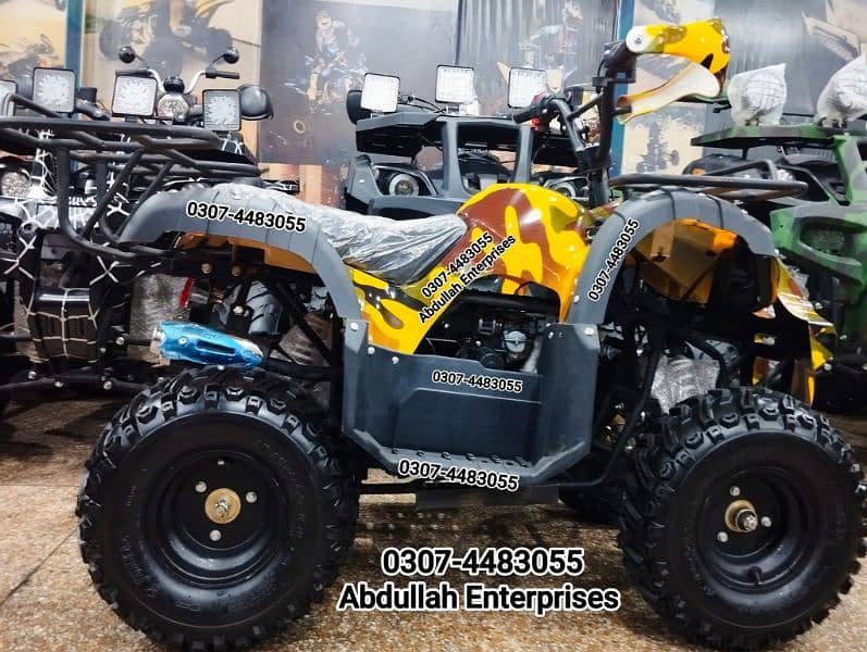 125cc Hunter jeep model ATV Quad Bike for sale 8