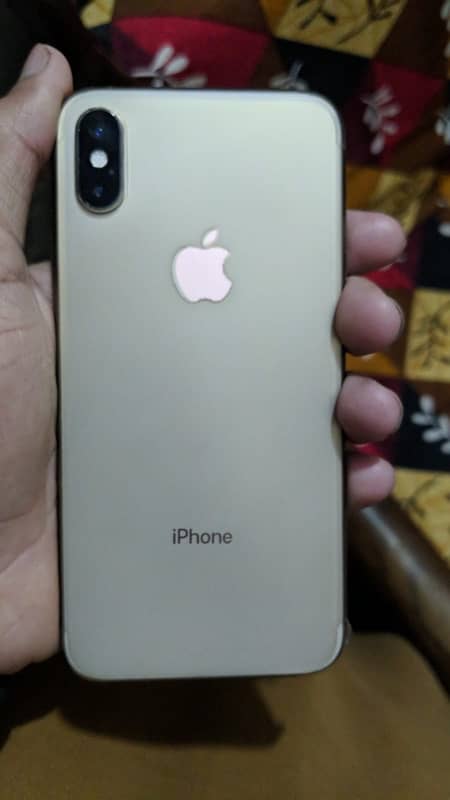 i phone xs Non Fectory unlock 64Gb Gold coller 0