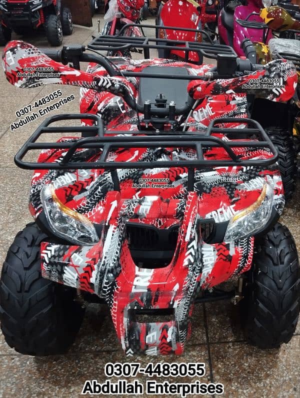 Adult size 110cc fully recondition atv quad bike for sale deliver pak. 0