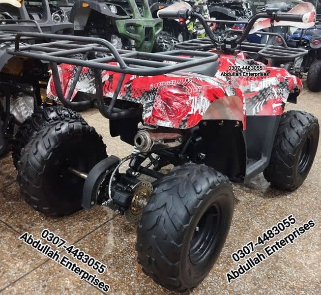 Adult size 110cc fully recondition atv quad bike for sale deliver pak. 1