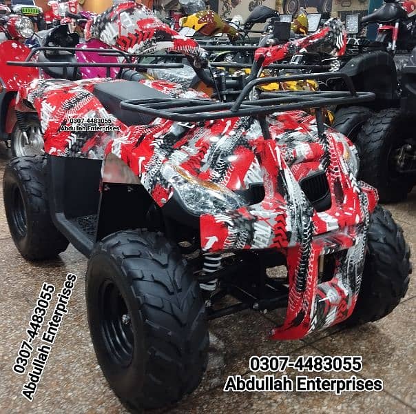 Adult size 110cc fully recondition atv quad bike for sale deliver pak. 2