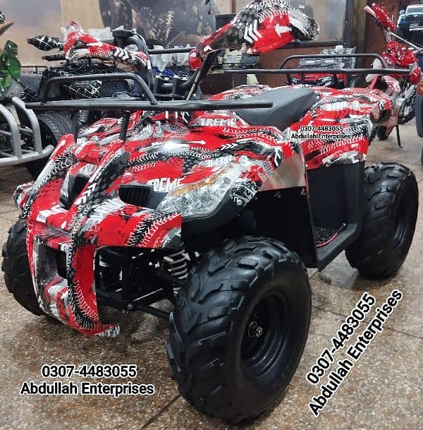 Adult size 110cc fully recondition atv quad bike for sale deliver pak. 3