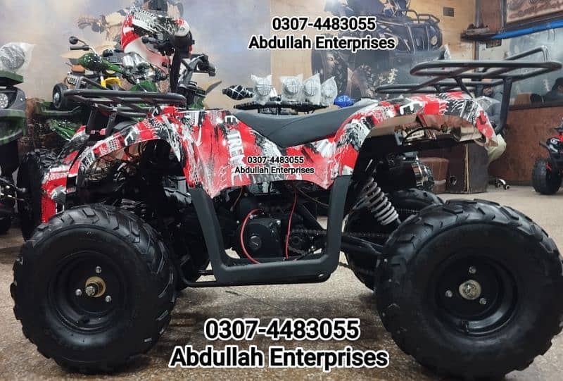 Adult size 110cc fully recondition atv quad bike for sale deliver pak. 4