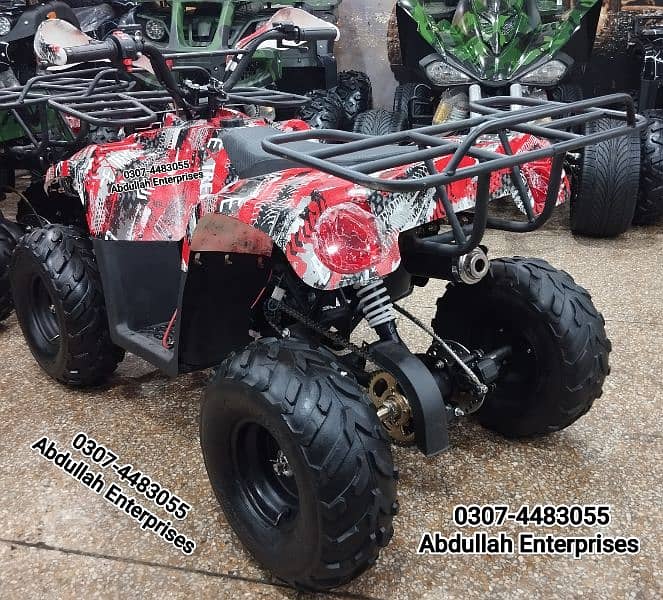 Adult size 110cc fully recondition atv quad bike for sale deliver pak. 5