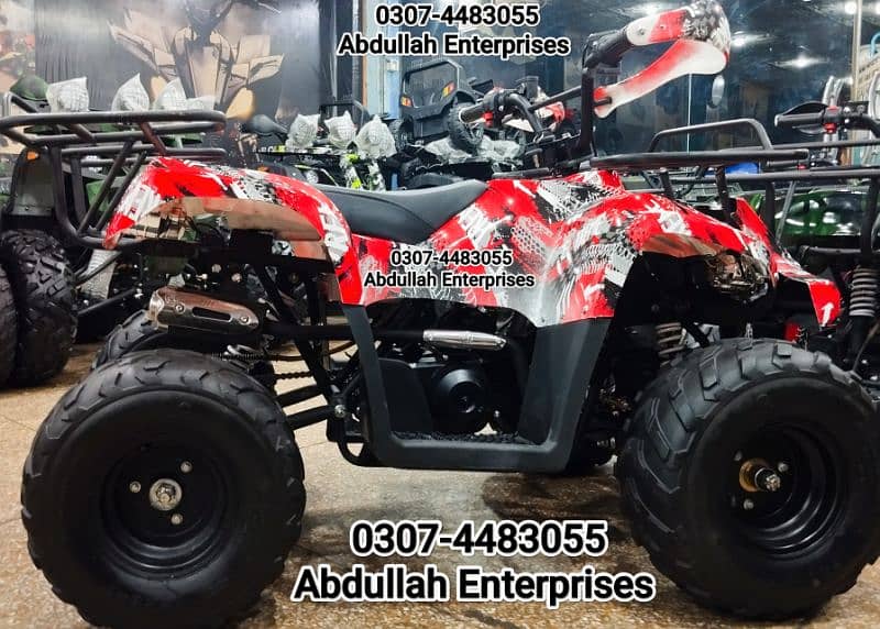 Adult size 110cc fully recondition atv quad bike for sale deliver pak. 6