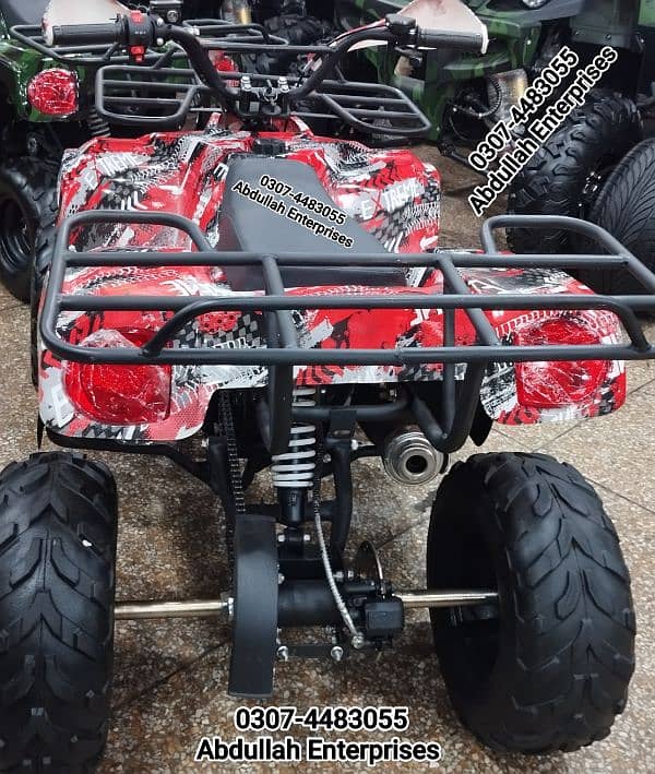 Adult size 110cc fully recondition atv quad bike for sale deliver pak. 7