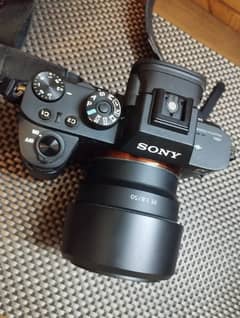 Sony A7r ii camera with Sony 50mm F 1.8 lens