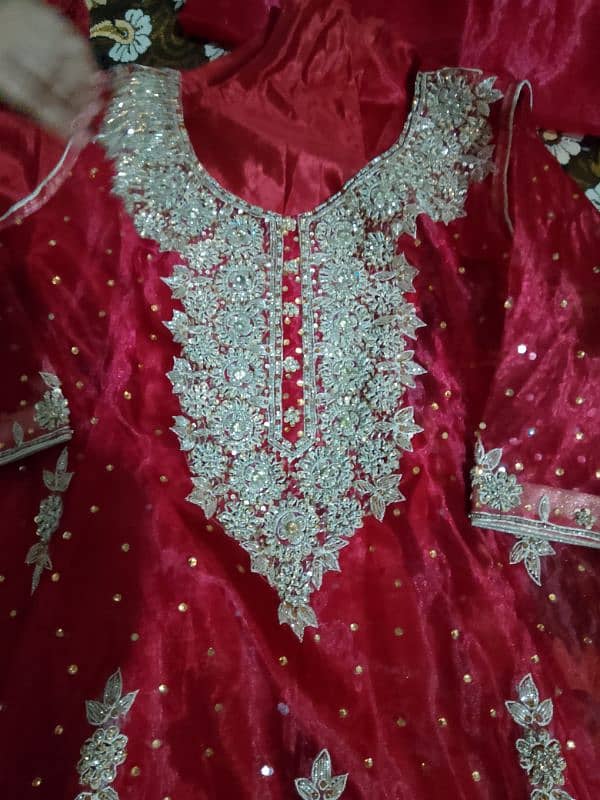 Bridal Dress with Shoes for sale. Rs. 30000 Scheme-3 Rawalpindi 2