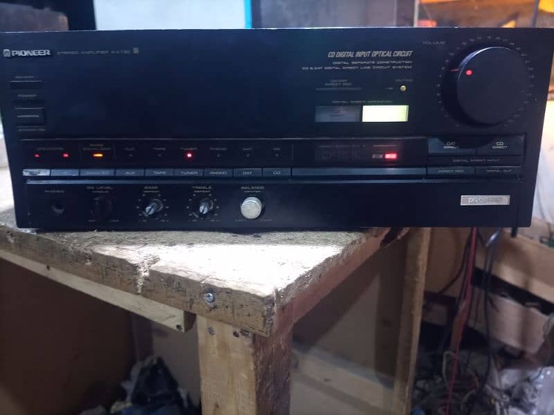 pioneer 4 channel streo amplifier 5