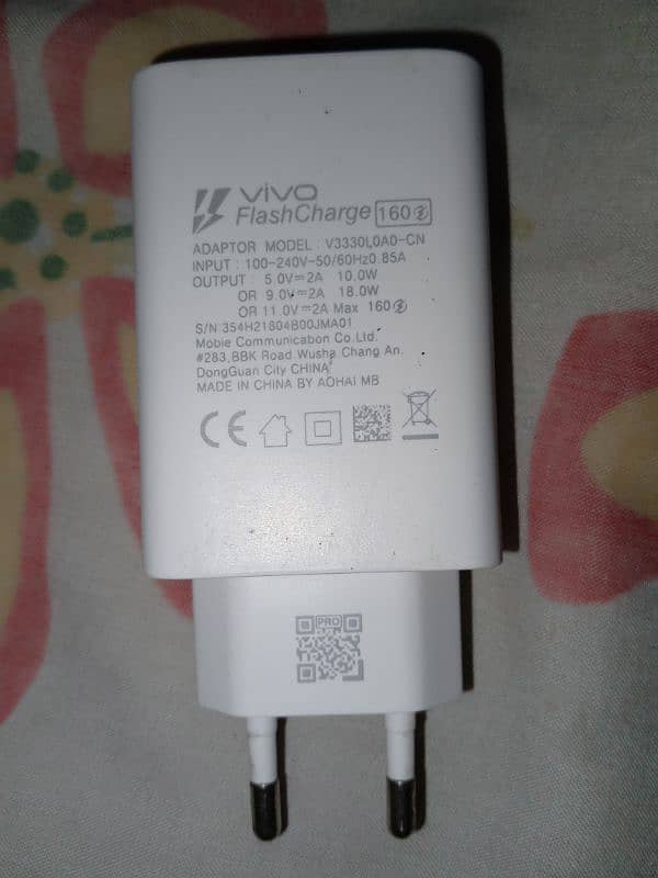 Original Vivo Flash charge 180w  All oky 10 by 10 condition 1