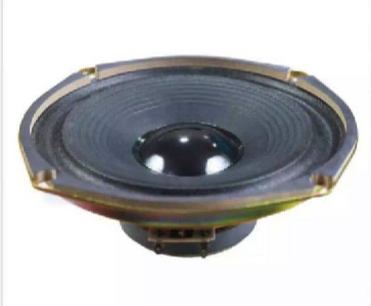 6 inch 2 way speakers of 80 watts and 4 ohms 2