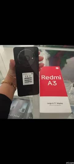 Redmi A3x 9/10 condition for sale with all accessories