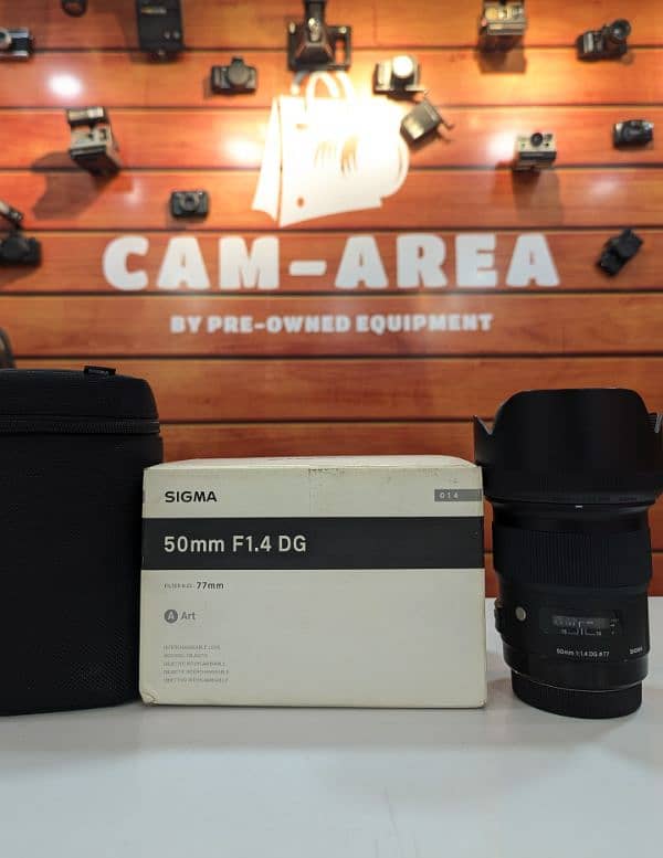 Sigma 50mm F1.4 DG For Canon, Good Condition, Sigma For Canon 0