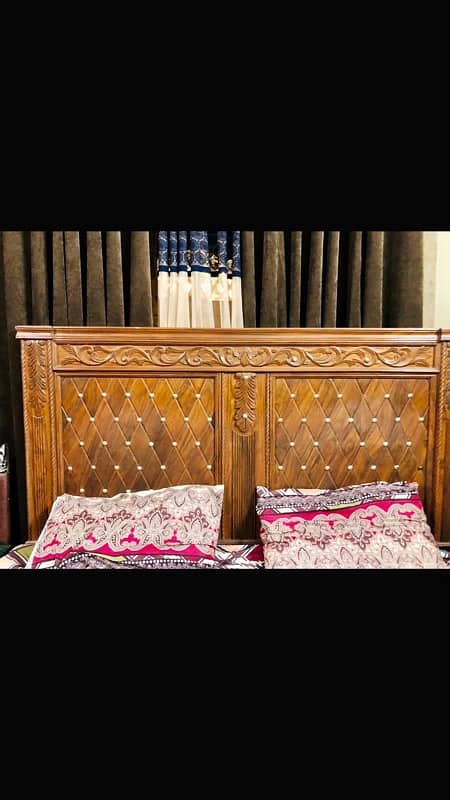 pure wood bed set 8