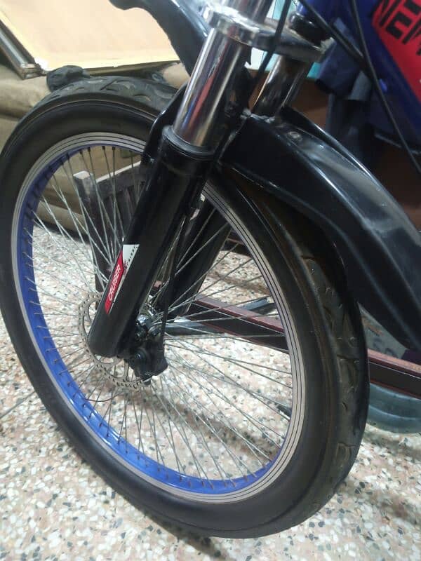 humber26" hi ten frame shimano gears dual disc and gears 0