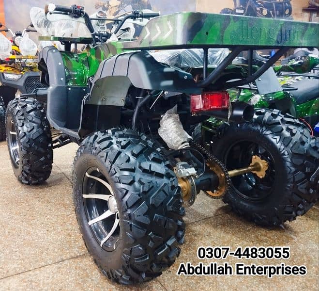 250cc Auto Jeep model 12 no. Size ATV Quad Bike for sale deliver Pak 7