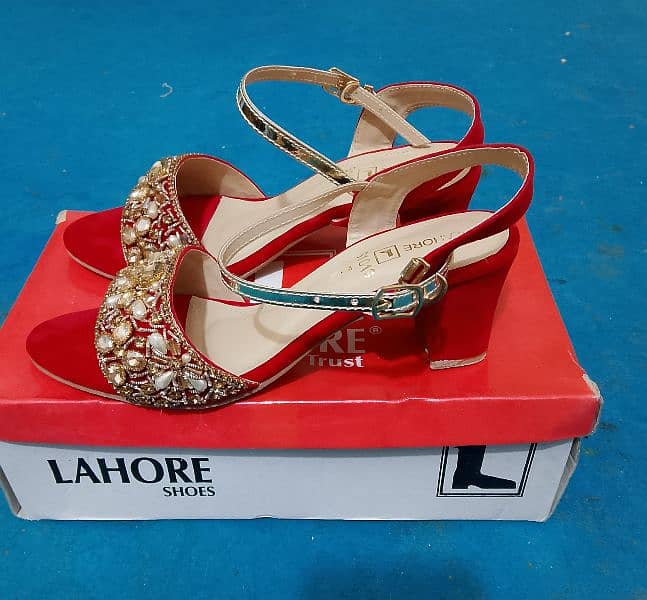 Bridal Dress with Shoes for sale. Rs. 30000 Scheme-3 Rawalpindi 4