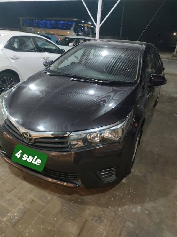 Toyota Corolla GLI 2015 redwine 0