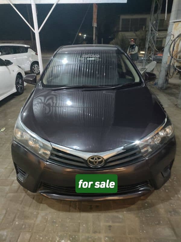 Toyota Corolla GLI 2015 redwine 8