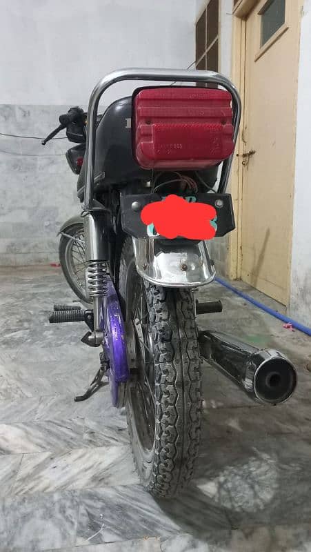 Honda CG 125 2015 model punjab number 8