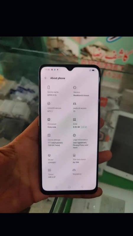 oppo f15.8/128 Approved 03147412264 2