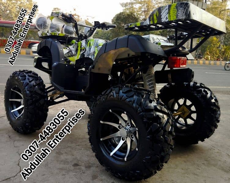 250cc Automatic engine Jeep model 12 no. Size ATV Quad Bike for sale 3