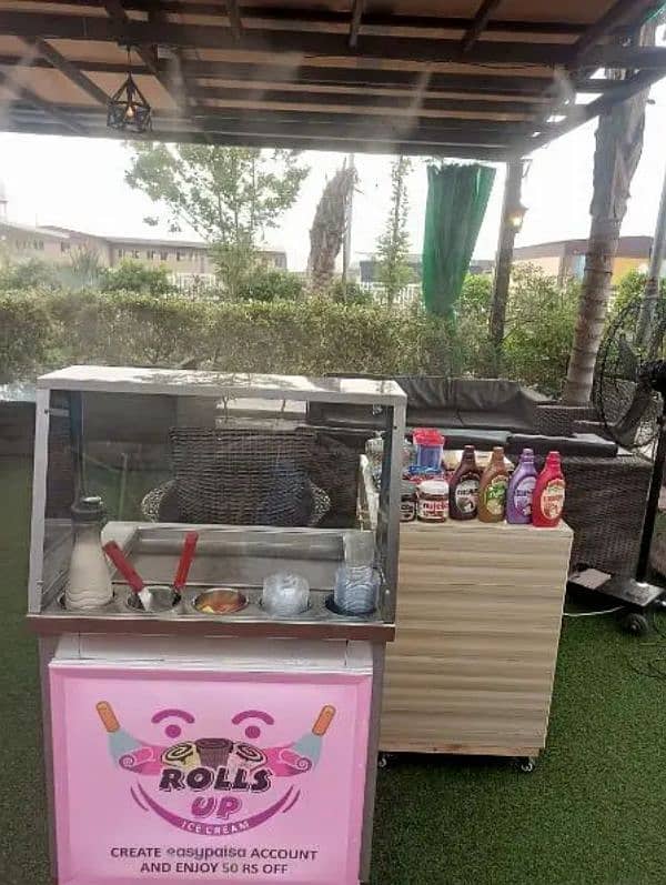 Roll Ice Cream Machine For Sale With Recipe 0