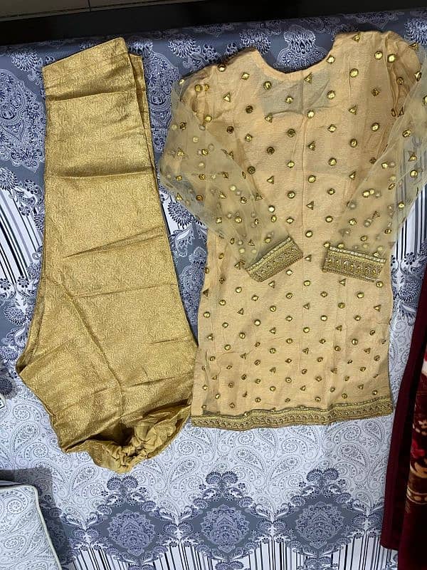 Weddings & Party wear just 2 time used dresses for sell 3