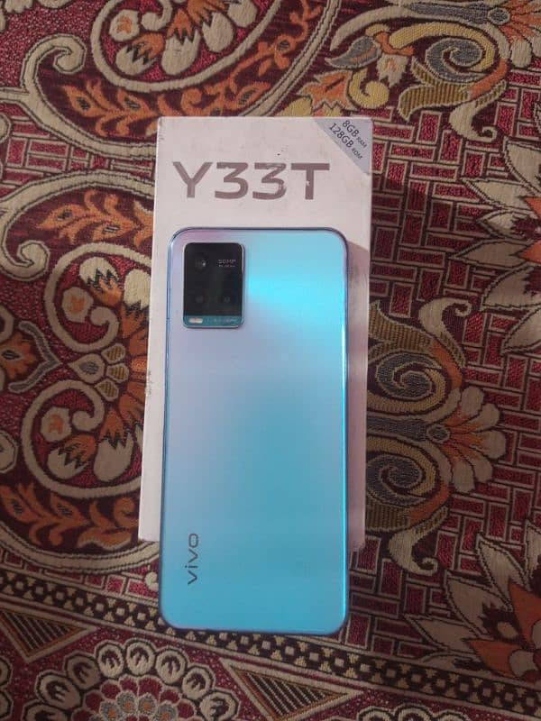 Vivo Y33T 8+4ram 128rom With Box 0