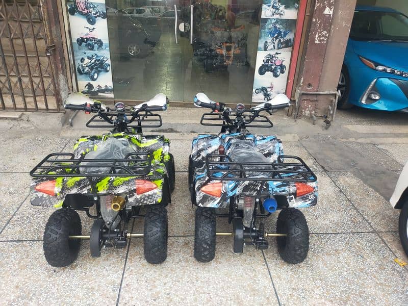 Brand New 110cc Sports BMW Atv Quad 4 Wheels Bikes Delivery In All Pak 2