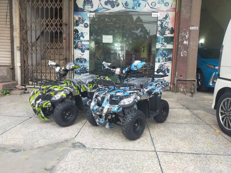 Brand New 110cc Sports BMW Atv Quad 4 Wheels Bikes Delivery In All Pak 3