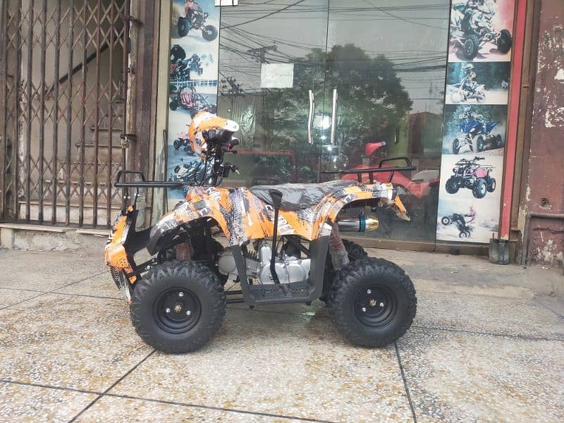 Brand New 110cc Sports BMW Atv Quad 4 Wheels Bikes Delivery In All Pak 10