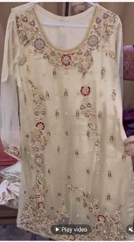 As like new Fancy Stitched dress is urgently sale 0