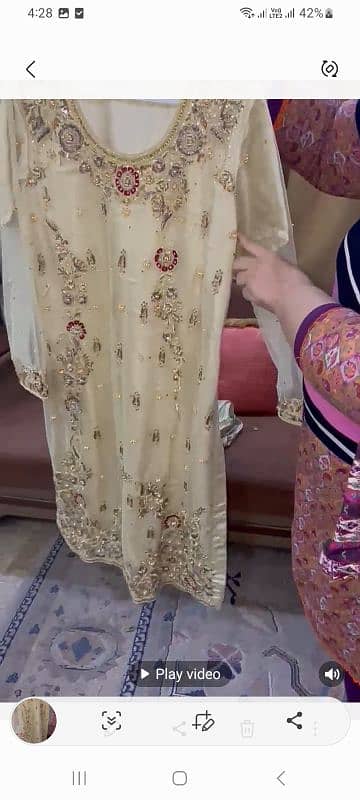 As like new Fancy Stitched dress is urgently sale 3