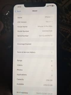 iPhone 11 Pro max 256gb Non PTA