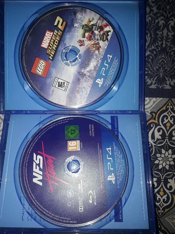 PS4 NFS Heat And Lego Marvel SuperHeroes 2 CD 1