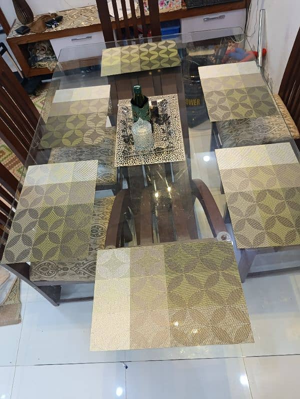 Dining Table with 6 Chairs 2