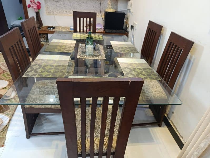 Dining Table with 6 Chairs 4