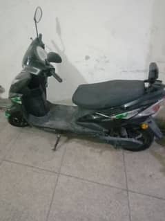 ok condition electric scooty