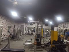 Gym all machinery