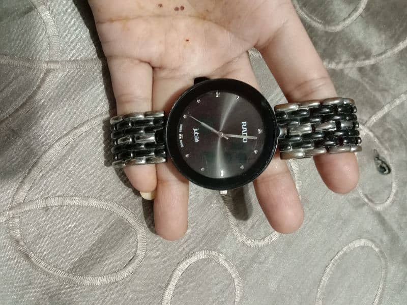 Rado watch in black color 0