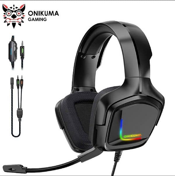 ONIKUMA HEADPHONE FOR PUBG ONLY FEW DAYS USE 1