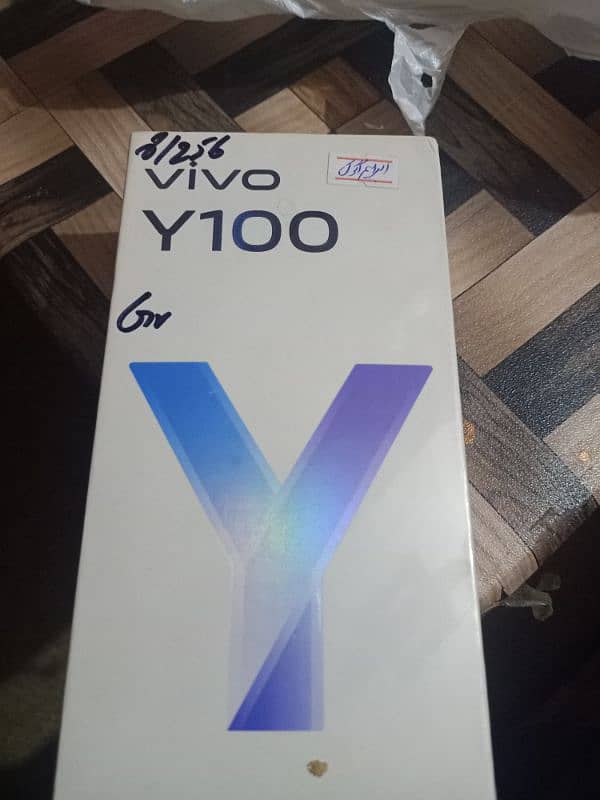 vivo y100 256 gb new diba pak aj ki active h use ni howa 0