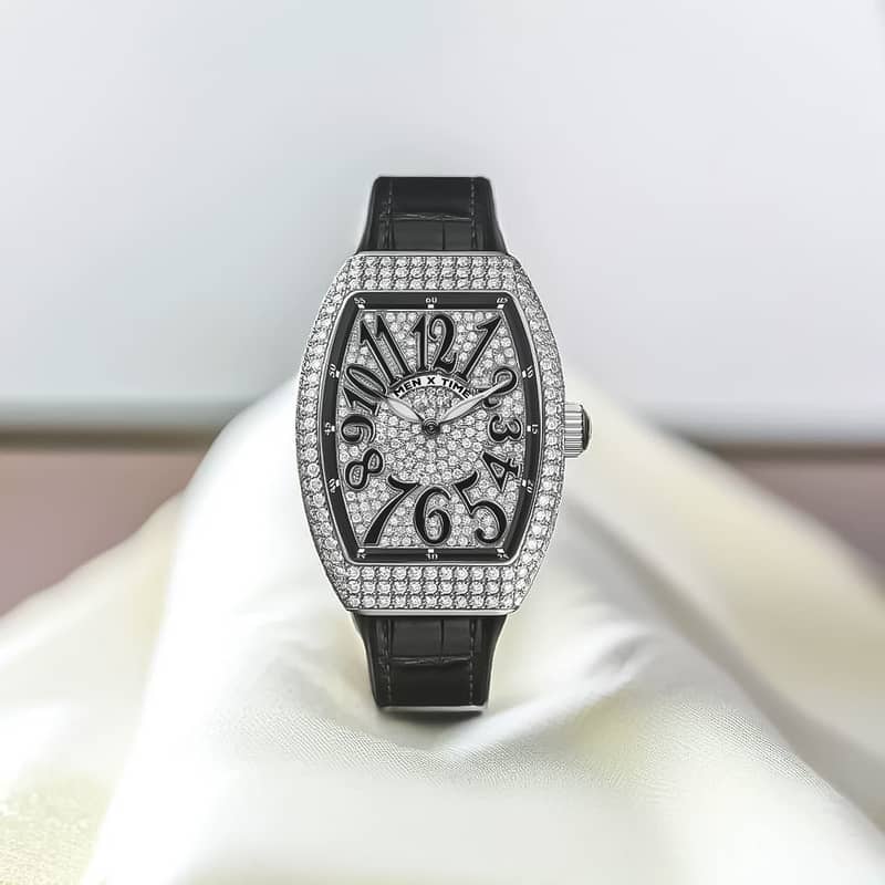 Diamond Stone Watch Frank Muller Rajab Butt Watch Premium Watch 1