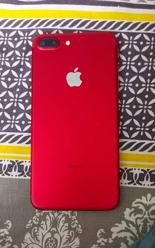 IPhone 7plus 128/gb  PTA approved  Red color 10/10 conditions Fingerpr 4